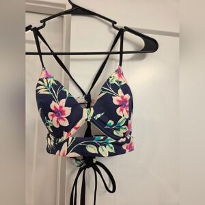 PINK Victoria's Secret Colorful Bikini Top